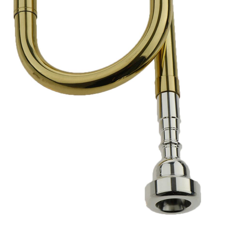 Kids Trumpet Brass Golden Bugl - огляд і ціна Musical Instrument Bugle