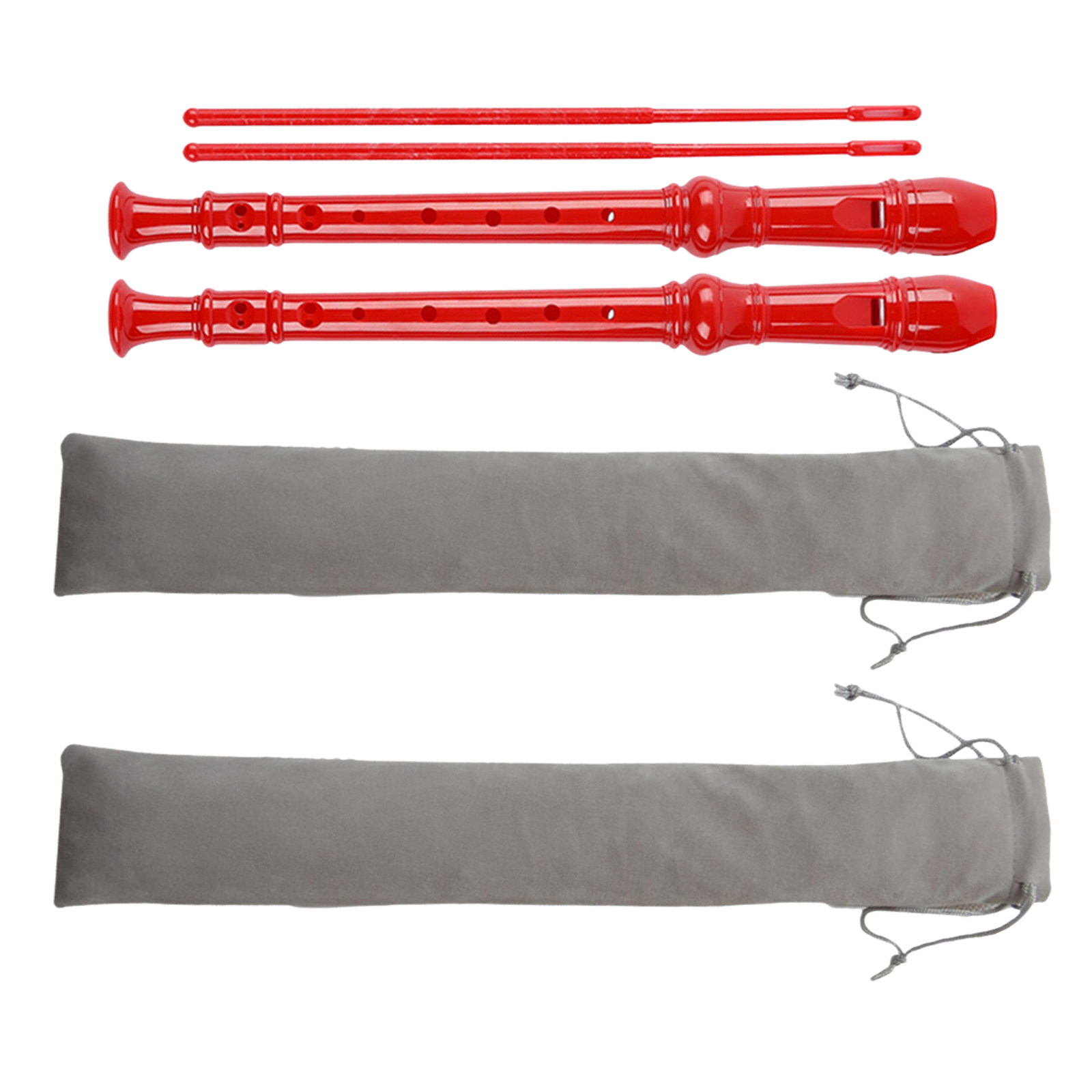 2Sets Recorder Instrument for  - огляд і ціна Soprano Recorder Plastic