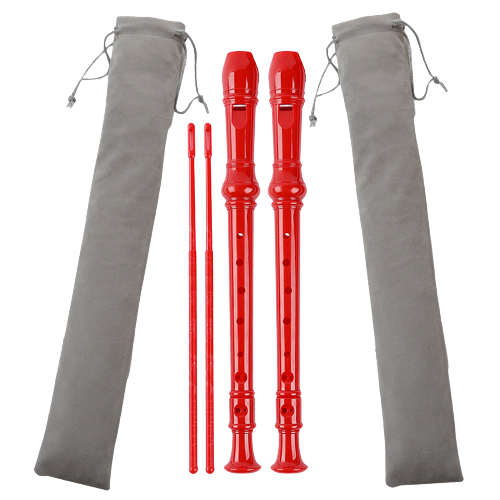 2Sets Recorder Instrument for  - огляд і ціна Soprano Recorder Plastic