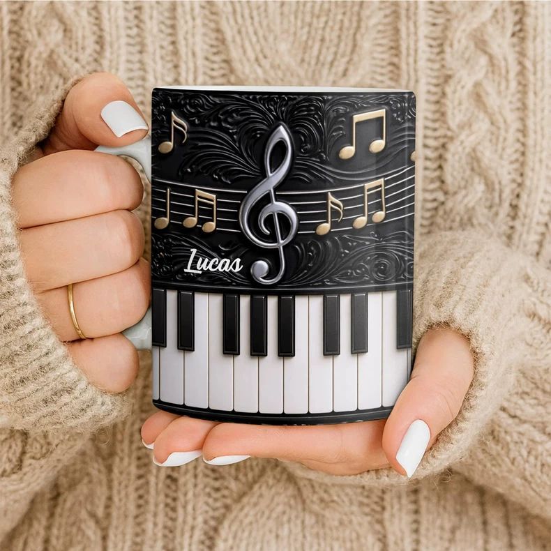 Personality Piano Ceramic Mug  - огляд і ціна Musical Instrument And Names