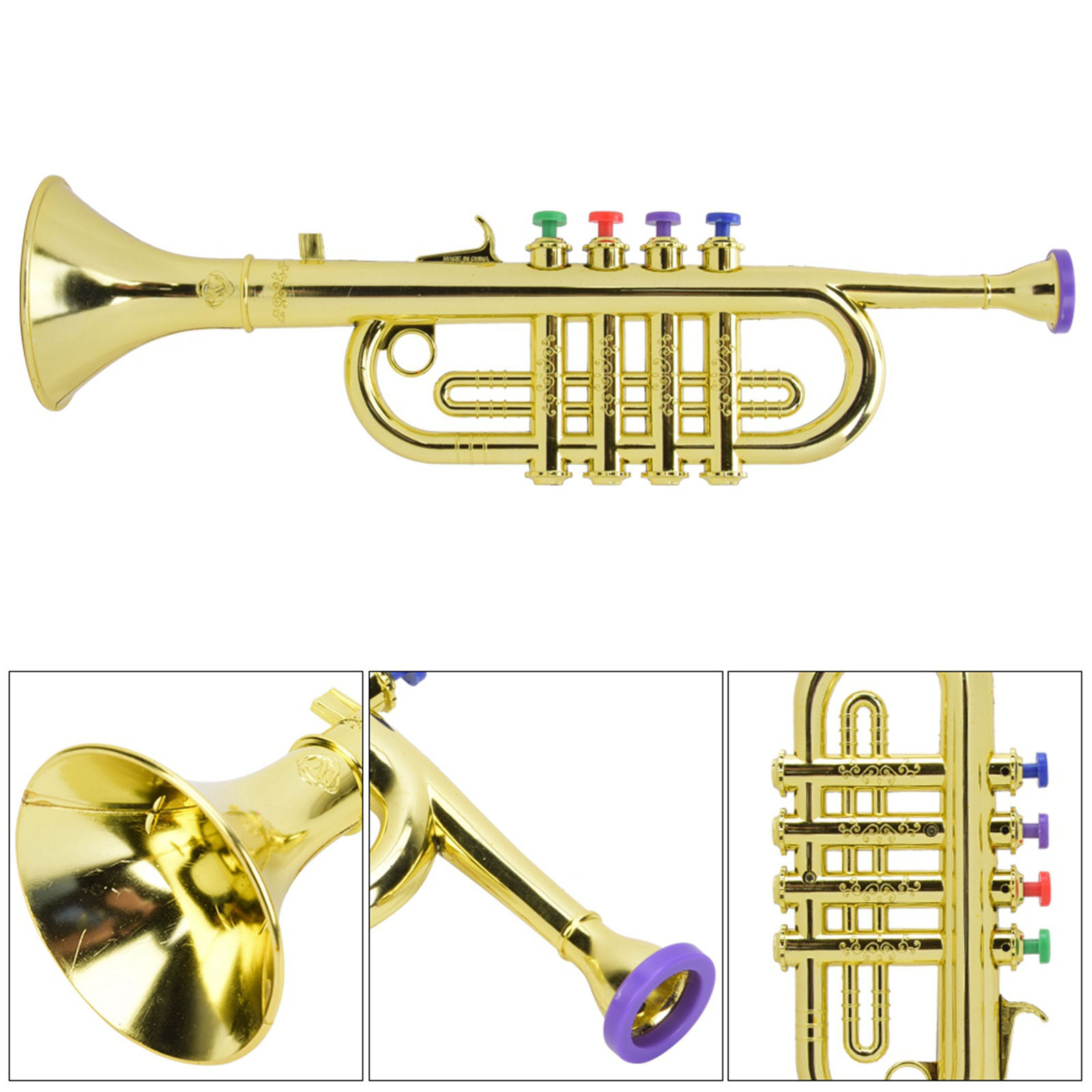 Kid Trumpet Golden Coated Plas - огляд і ціна Musical Instrument Harmonium