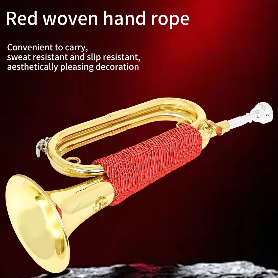 M MBAT Bugle Spanish Flugelhor - огляд і ціна Musical Instrument Bugle